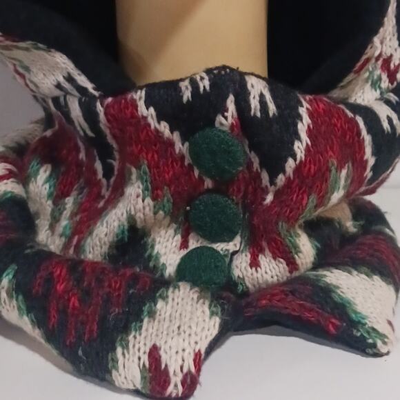 Wild Mantle Blended Recycled Fabric Hooded Scarf/Balaclava The Janey - Picture 3 of 11